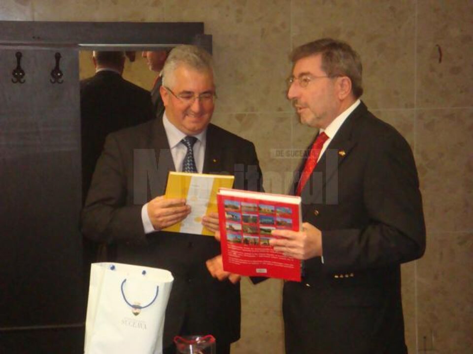 Noul ambasador, Excelența Sa Werner Hans Lauk, a purtat discuții prelungite cu primarul Ion Lungu