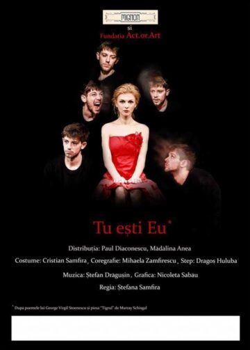 Spectacolul „Tu ești eu” în care joacă actrița suceveancă Madalina Anea