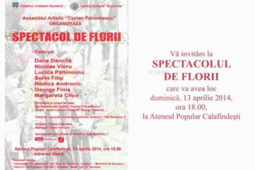 Spectacol de Florii, la Calafindești