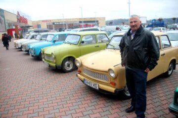Viorel Romaniuc și colecția sa de Trabanturi