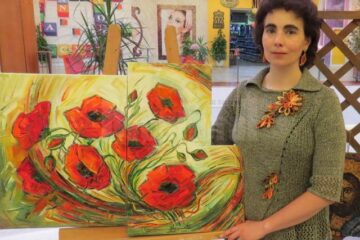 Expoziție a artistei plastice Cristina Hreamătă Macoveiciuc