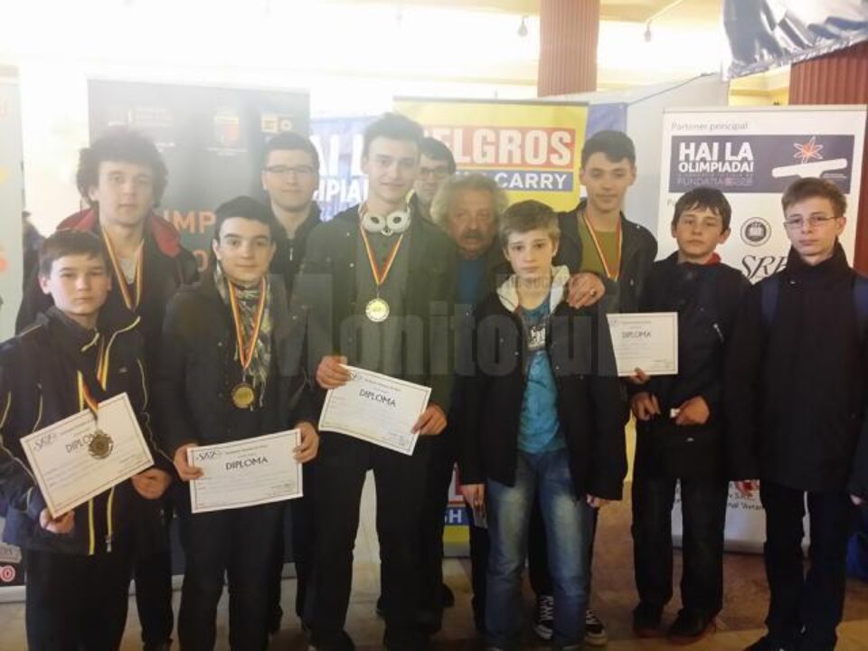 Lotul Sucevei, alături de prof. Sorin Golda