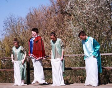 Jocuri medievale la Muzeul Satului Bucovinean