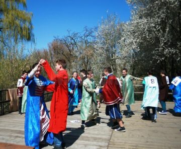 Jocuri medievale la Muzeul Satului Bucovinean