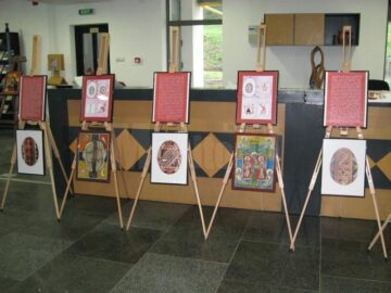 Miniaturi bucovinene - Expoziția „Oul încondeiat, prima carte religioasă a omenirii”
