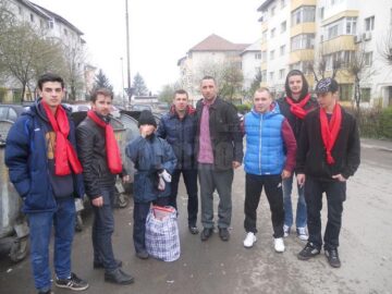 Produsele au fost donate unor familii și persoane nevoiașe