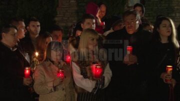 Noaptea de Înviere la Mănăstirea Voroneț