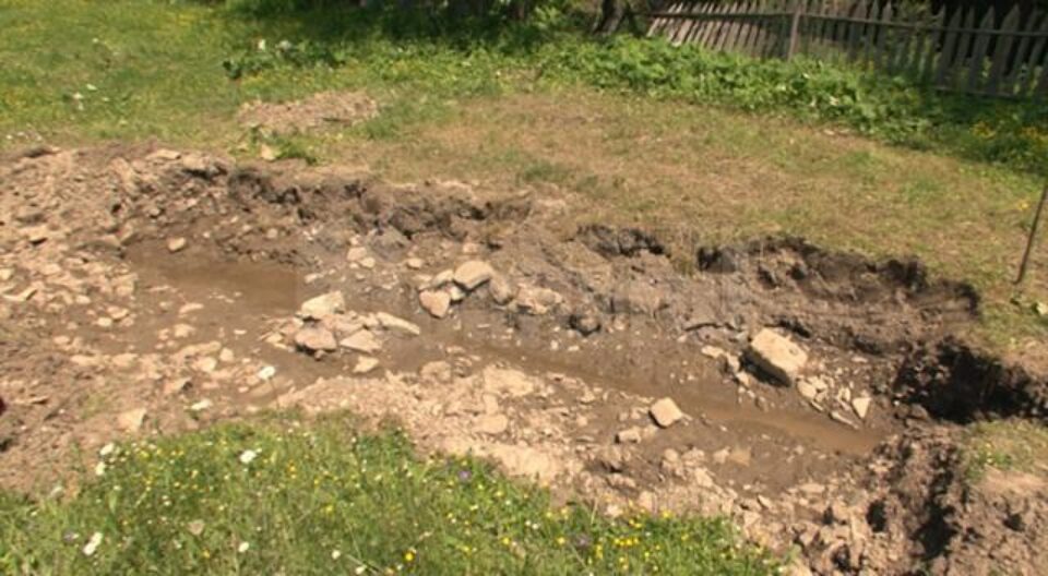 Aici a fost găsit îngropat bărbatul din comuna Frumosu