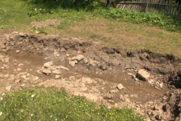 Aici a fost găsit îngropat bărbatul din comuna Frumosu