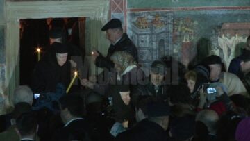 Noaptea de Înviere la Mănăstirea Voroneț
