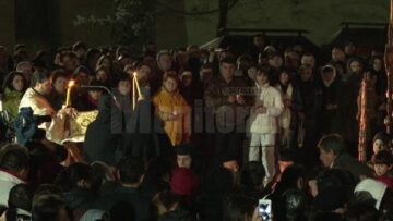 Noaptea de Înviere la Mănăstirea Voroneț