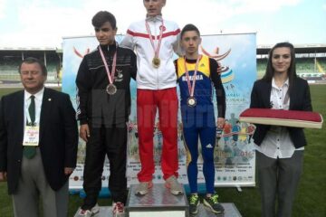 Daniel Mihăescu (în tricou cu România) a obținut un rezultat foarte bun în Turcia