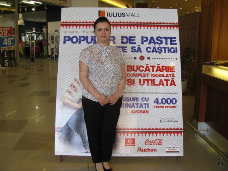Anca Timofte a câștigat o bucătărie complet mobilată și utilată