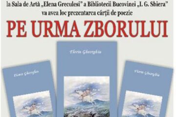 Lansarea volumului „Pe urma zborului”, la Biblioteca Bucovinei