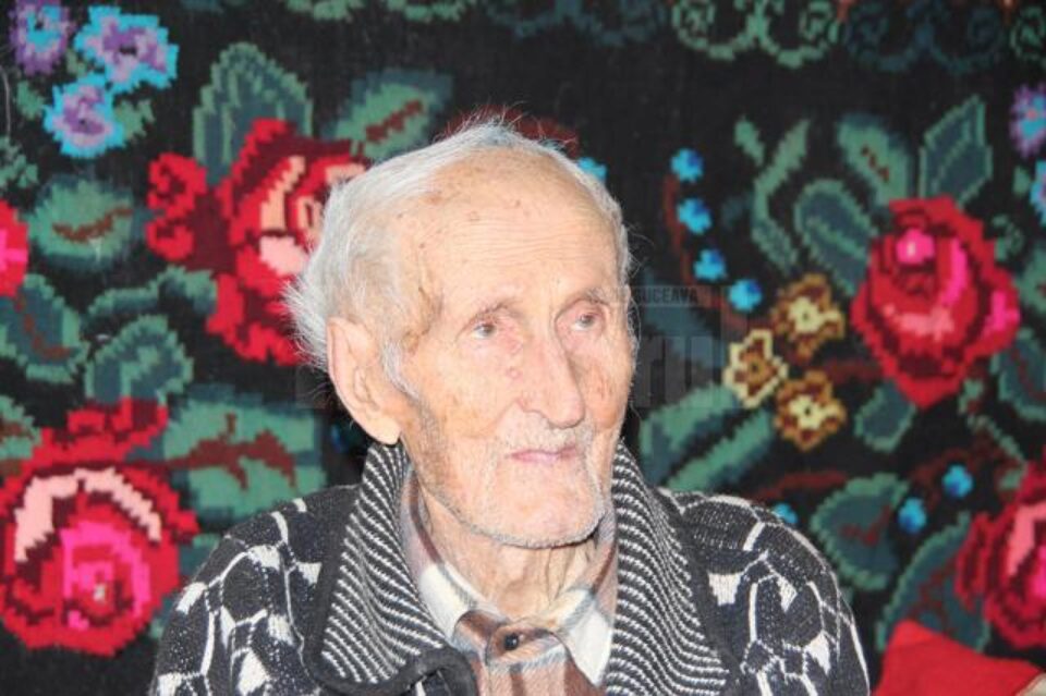 Vladimir Creangă, cel mai vârstnic locuitor al județului Suceava este