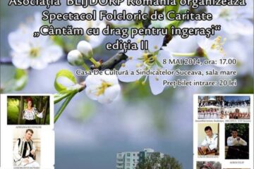 Spectacol folcloric de caritate, la Casa de Cultură Suceava