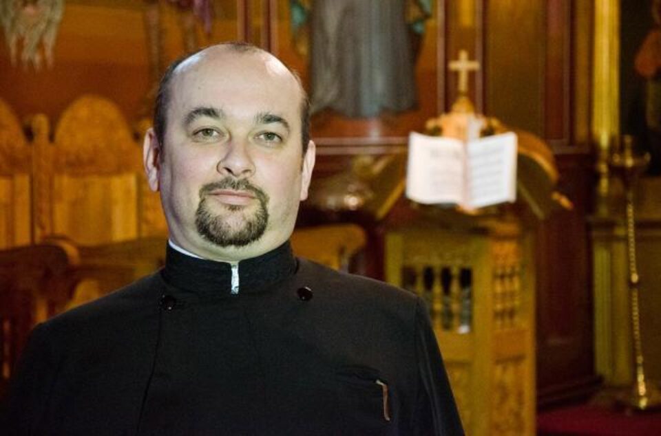 Pr. Cezar - Paul Hârlăoanu. Foto: Viorel CĂTUȘANU