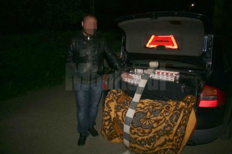 Țigările, în valoare de aproximativ 40.000 de lei, au fost ridicate în vederea confiscării, iar autoturismul Audi a fost indisponibilizat la sediul STPF Suceava