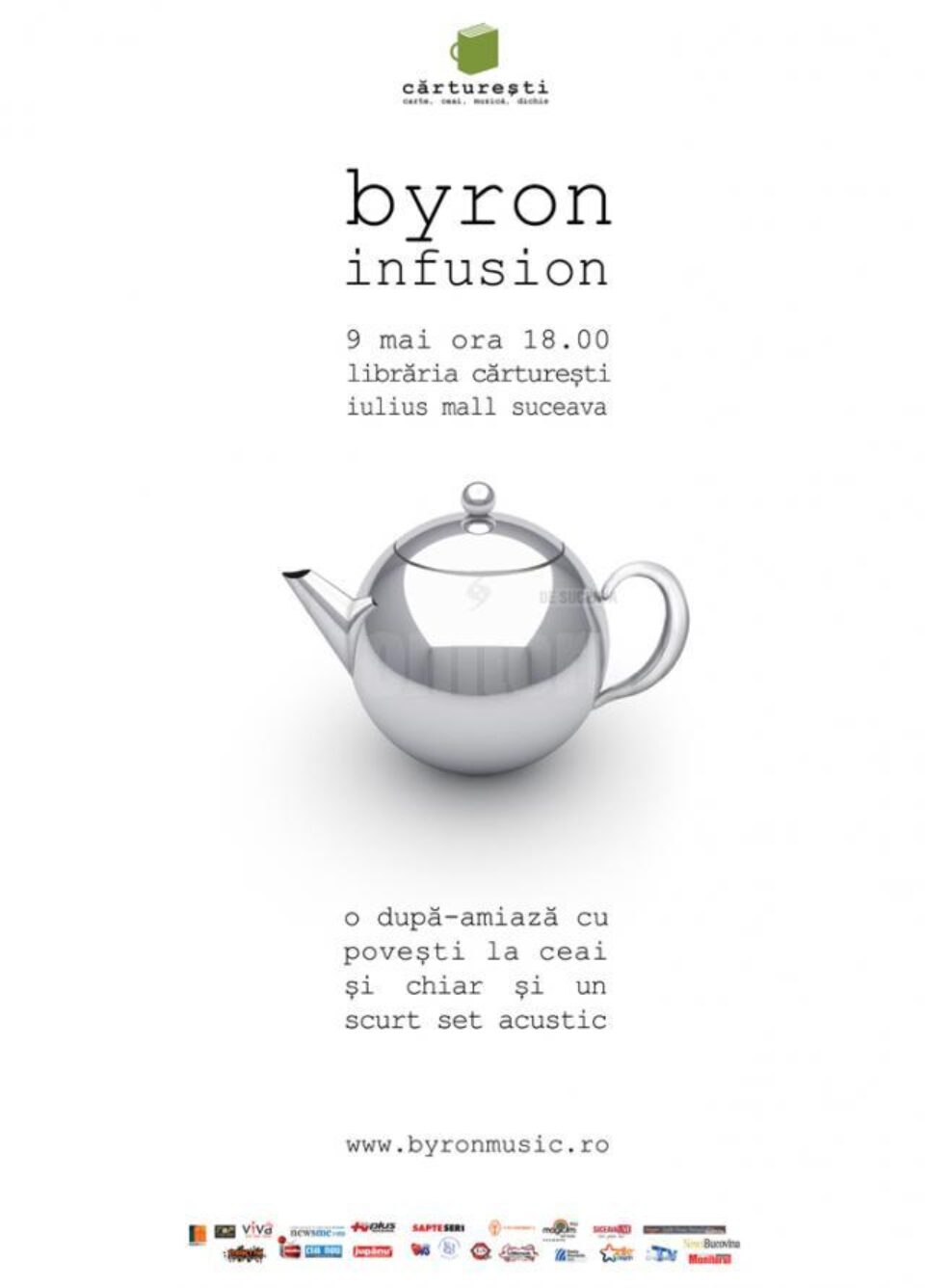 Trupa Byron, la Cărturești