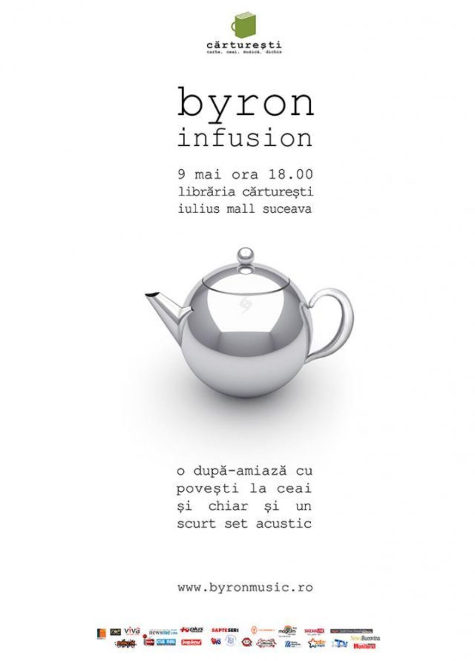 Trupa byron, la Cărturești