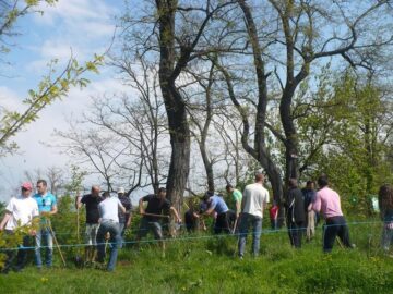 Zeci de voluntari s-au mobilizat pentru a continua campania „Rădăcini și Oxigen pentru Zamca”