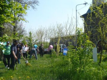 Zeci de voluntari s-au mobilizat pentru a continua campania „Rădăcini și Oxigen pentru Zamca”