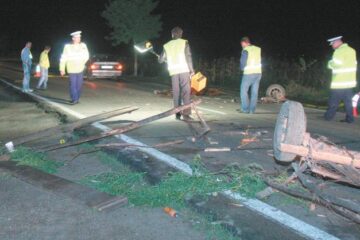 Un sucevean beat care conducea un Audi a omorât un căruțaș din Botoșani Foto: monitorulbt.ro