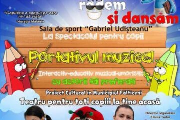 Copiii din Fălticeni sunt invitați la spectacolul „Portativul muzical”