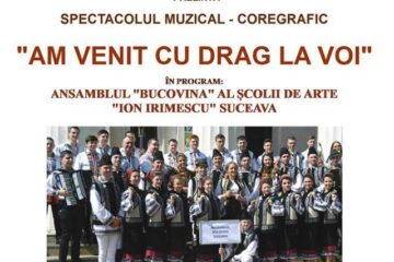 Spectacolul muzical-coregrafic „Am venit cu drag la voi”