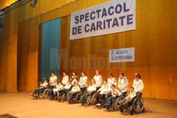 Mai mulți copii cu dizabilități au dansat pe scena suceveană, într-un spectacol caritabil de excepție