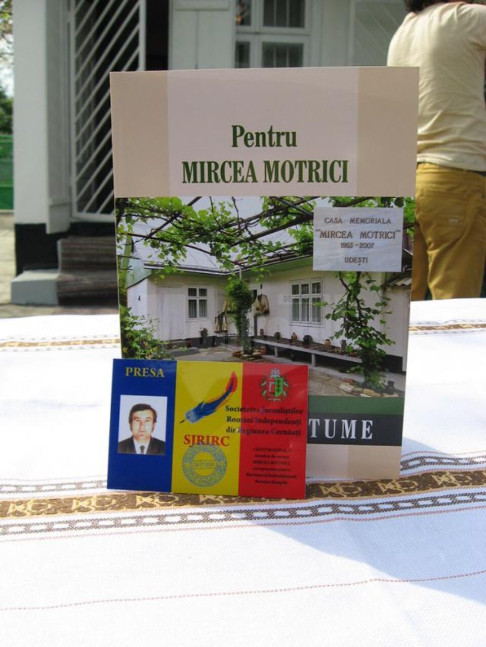 Mircea Motrici, membru de onoare al Societății Jurnaliștilor Români Independenți din Regiunea Cernăuți