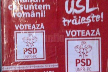 Afișele cu USL care trebuie îndepărtate