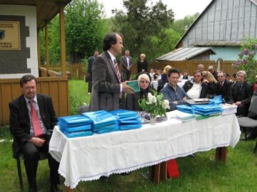 Moment de la festivitatea de premiere