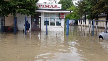 Suceava, din nou inundată
