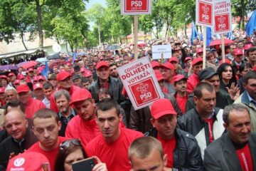 Mii de membri și simpatizanți ai PSD din Suceava și Botosani au participat la un miting electoral
