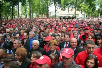Mii de membri și simpatizanți ai PSD din Suceava și Botosani au participat la un miting electoral