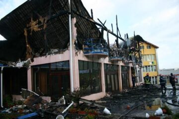 Pensiunea La Dolce Vita a ars în întregime. Astăzi, în locul ei, se află Casa Aristocrat