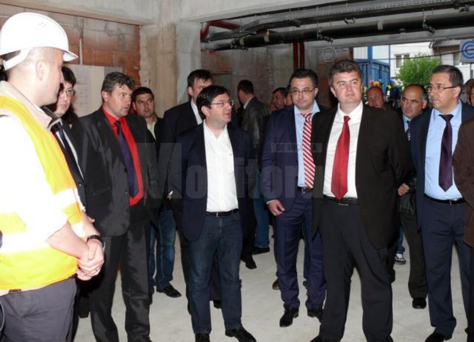 Nicolae Bănicioiu, ministru al Sănătății, a fost prezent vineri, pe șantierul Spitalului Municipal Fălticeni