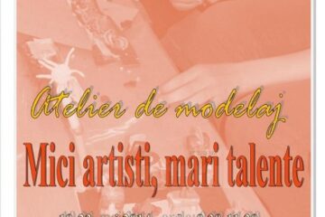 Atelierul de modelaj „Mici artiști, mai talente”, la Fălticeni