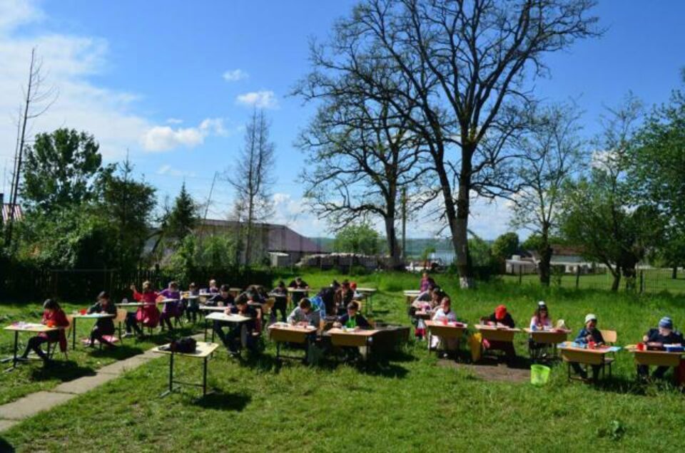 Concurs de pictură la Iacobești