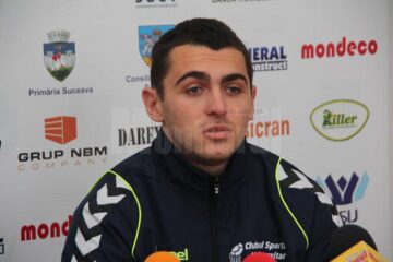 Mihai Sandu va lipsi și în partida de astăzi din cauza unei accidentări