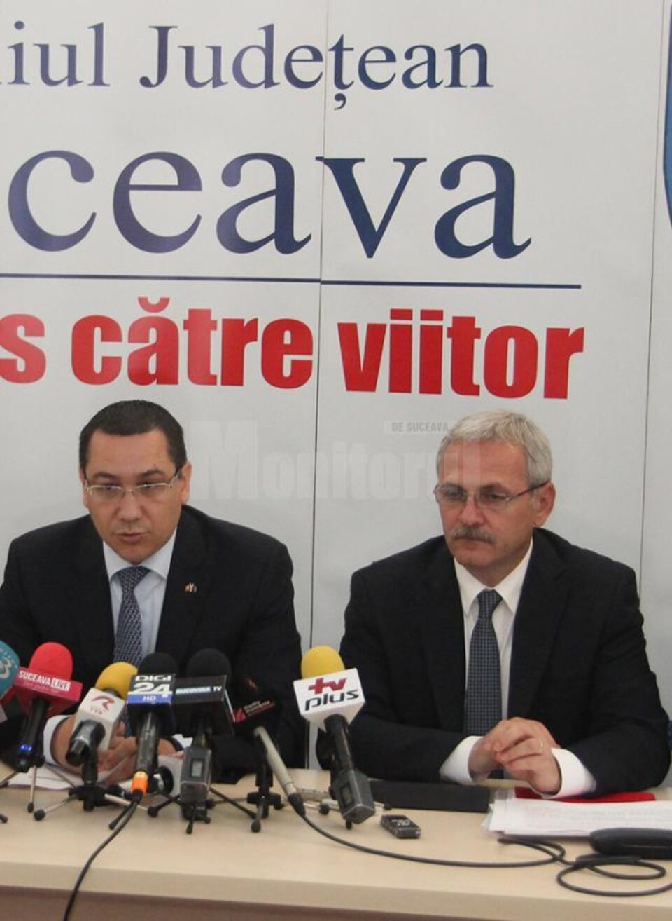 Premierul României, Victor Ponta, și ministrul Dezvoltării Regionale, Liviu Dragnea, au prezentat, la Suceava, primele elemente din Planul de Dezvoltare a Moldovei