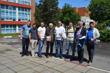 Lotul sucevean care a participat la Olimpiada Națională de la București