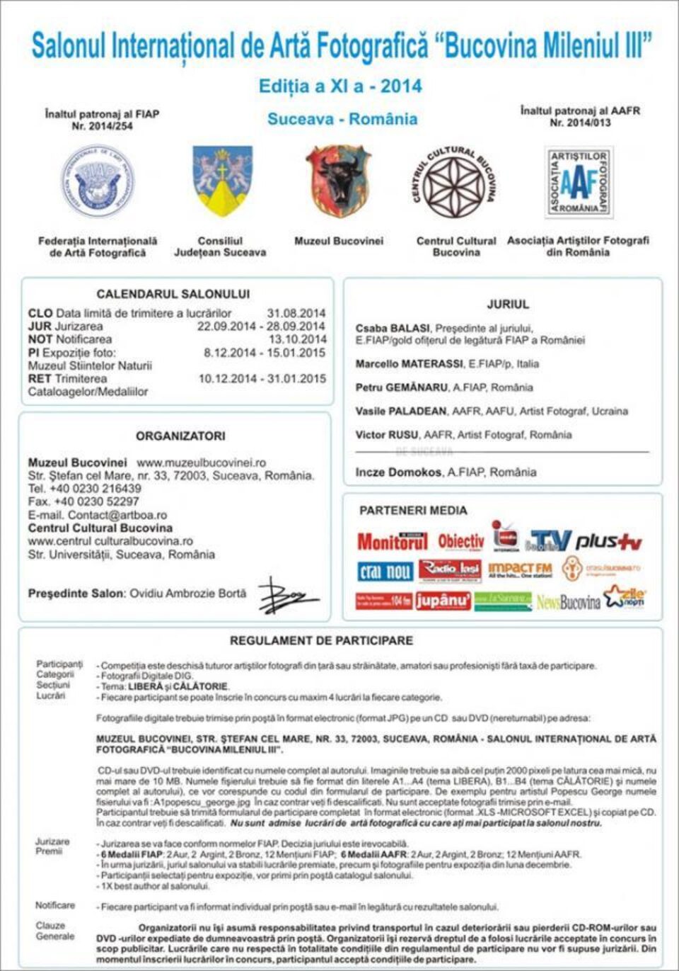 Salonul Internațional de Artă Fotografică „Bucovina Mileniul III”
