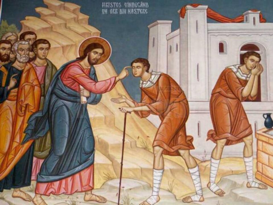 Orbul vindecat mărturisește dumnezeirea lui Hristos