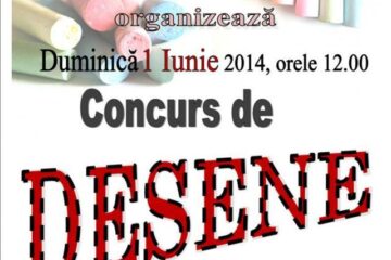 De 1 iunie, concurs de desene pe asfalt și spectacol pentru copii