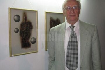 Artistul plastic humorean Radu Bercea