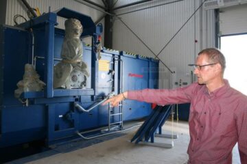 Tudor Abiculesei, managerul de proiect al depozitului ecologic de la Moara