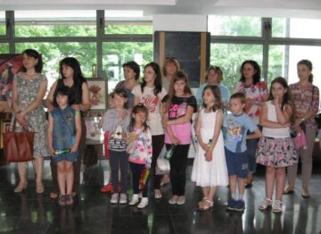 Expoziția Școlii de Arte „Ion Irimescu” Suceava, dedicată zilei de 1 Iunie