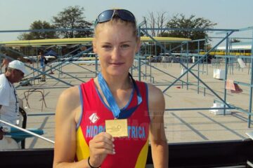 Suceveanca Irina Dorneanu a câștigat al patrulea titlu european consecutiv la canotaj
